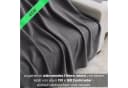 wometo Wohndecke eco-line Fleece Dunkelgrau Antipilling Bild 1