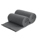 wometo Wohndecke 2er Set eco-line Grau Fleece Antipilling Bild 2