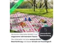 wometo Picknickdecke XXL 200x200 cm bunt wasserdicht Bild 4