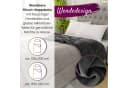 wometo Microfaserbettdecke Plüsch Steppbett Bi-Color Grau Bild 1