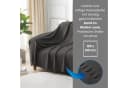 Wohndecke 3er Set Fleecedecke WAVE ca. 120x160 wometo OEKO-TEX Bild 1
