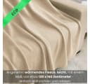 wometo Wohndecke 2er Set eco-line Fleece Beige Antipilling Bild 1