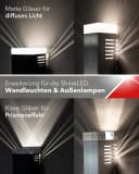 SpiceLED Lampenschirm ShineLED Acrylglas Upgrade 60mm x 60mm für 6W matt Bild 2