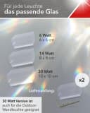 SpiceLED Lampenschirm ShineLED Acrylglas Upgrade 60mm x 60mm für 6W matt Bild 4