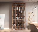 DELIFE Standregal Live-Edge Akazie Natur massiv Bild 3