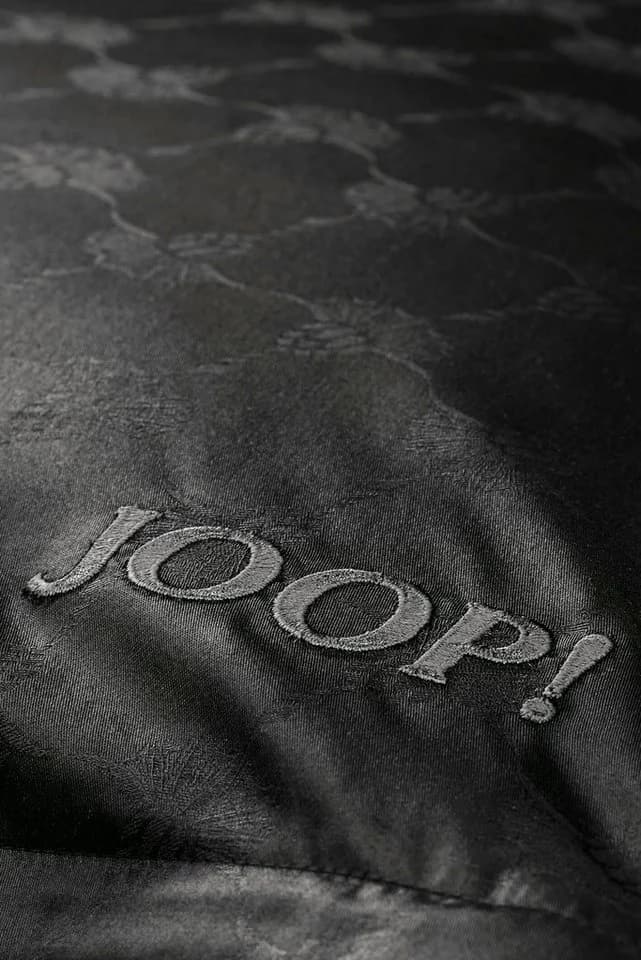 JOOP! LIVING CORNFLOWER Kissenbezug Schwarz Comfort-Satin
