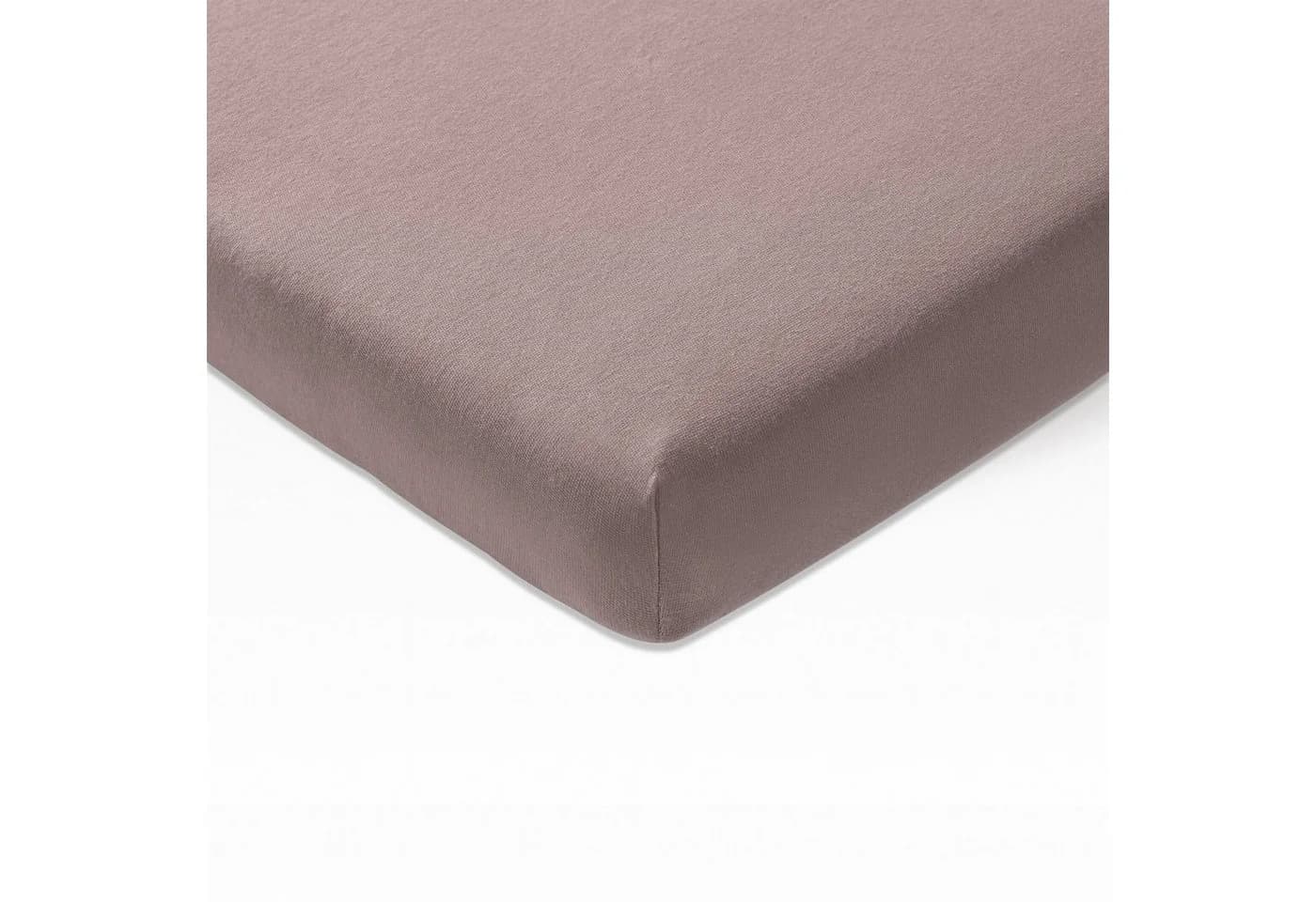 JOOP! Spannbettlaken UNI Topper Taupe Mako-Jersey - Bild 2