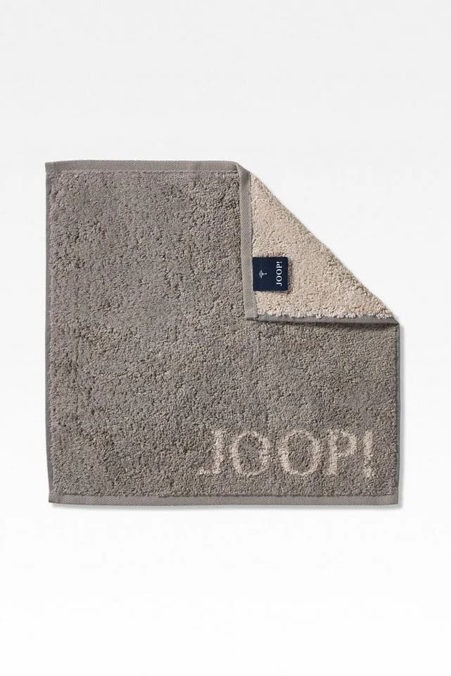 JOOP! CLASSIC DOUBLEFACE Seifentuch-Set 3-tlg. Grau 100% Baumwolle - Bild 2