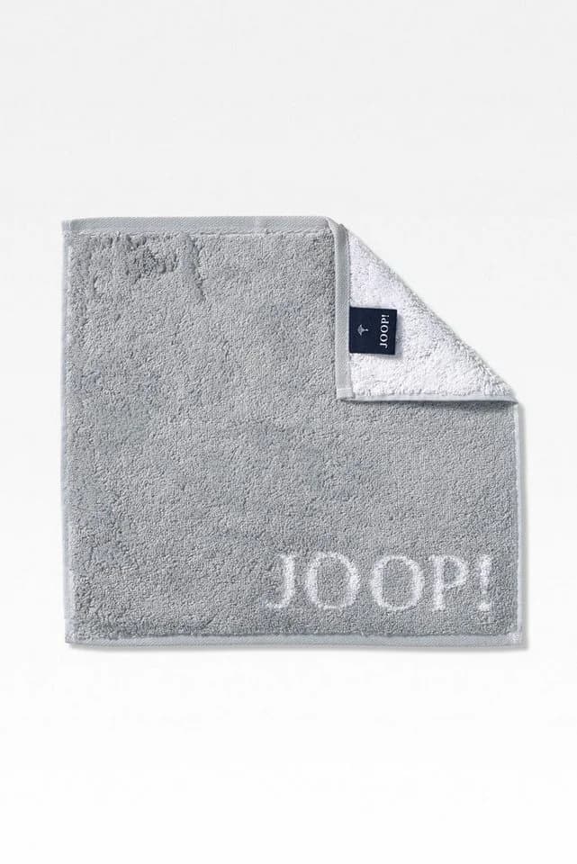 JOOP! CLASSIC DOUBLEFACE Seifentuch-Set 3-teilig Silber 100% Baumwolle - Bild 2