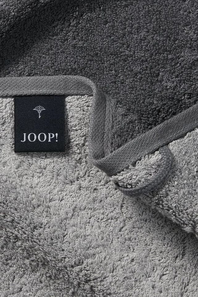 JOOP! LIVING CLASSIC DOUBLEFACE Gästetuch-Set 3-tlg. Anthrazit Frottee - Bild 3