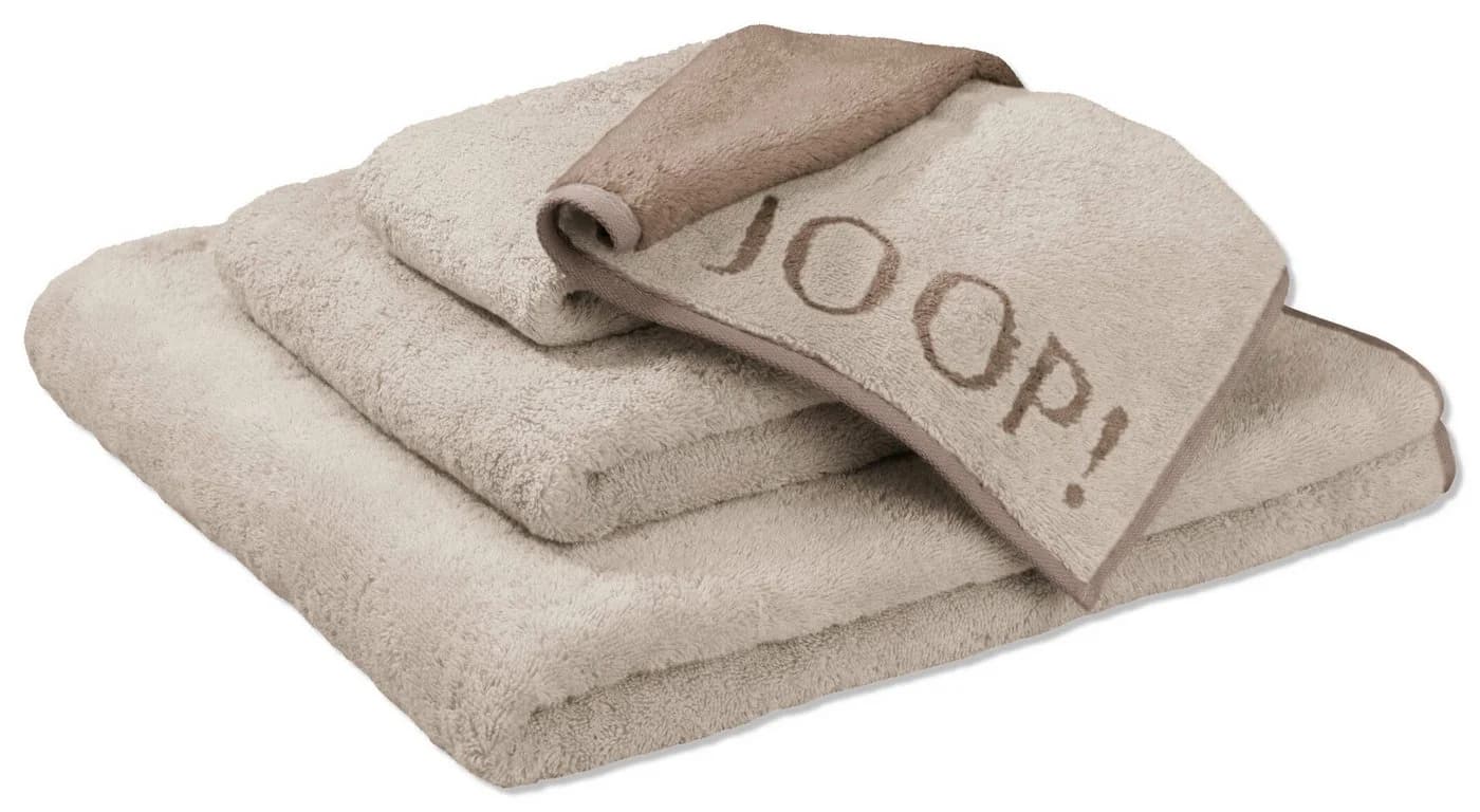 JOOP! CONTOUR DOUBLEFACE Handtuch-Set 2-tlg. Beige 100% Baumwolle - Bild 4