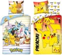 Halantex Bettwäsche Pokemon Pikachu 2er Set Wendemotiv 100% Baumwolle Bild 2