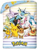 Halantex Kinder-Bettwäsche Set 2x Pikachu 135x200 & 80x80 100% Baumwolle Bild 4