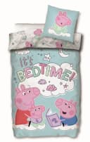 SkyBrands Peppa Wutz Bettwäsche Doppelpack 135x200 cm Baumwolle Bunt Bild 1
