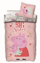 SkyBrands Peppa Wutz Bettwäsche Doppelpack 135x200 cm Baumwolle Bunt Bild 5
