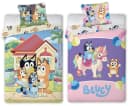 BrandMac Bettwäsche Bluey Wendemotiv 2x Set 135x200 & 80x80 Baumwolle Bild 2