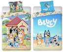 BrandMac Bluey Wendebettwäsche 2x Set 135x200 & 80x80 100% Baumwolle Bild 2