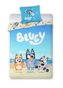 BrandMac Bluey Wendebettwäsche 2x Set 135x200 & 80x80 100% Baumwolle Bild 4