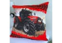 Jerry Fabrics Wende-Bettwäsche Set 2in1 Traktor Motiv Rot Grün 135x200 Bild 4