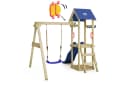 Wickey Spielturm TinyWave Holz mit Schaukel Rutsche Sandkasten Bild 1