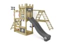Wickey Spielturm DragonFlyer Stelzenhaus Ritterburg Grau Bild 2