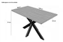 SAM® Baumkantentisch Spider massiv Akazienholz Nussbaum Bild 1