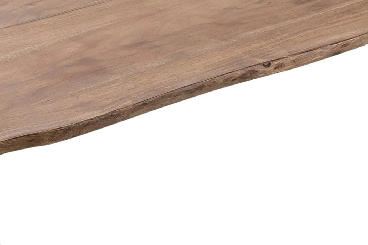 SAM® Baumkantentisch Laurina massiv Akazienholz stonefarben - Bild 4