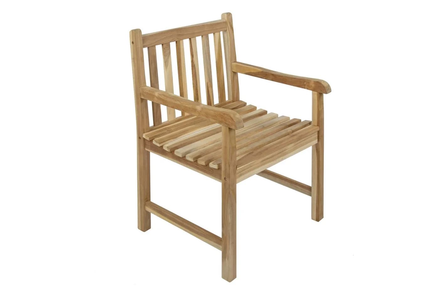 SAM® Gartenstuhl Cuno aus massivem Teakholz mit Armlehnen - Bild 3