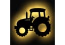 Namofactur LED Nachtlicht Traktor Wandlampe MDF Holz Warmweiß Bild 1