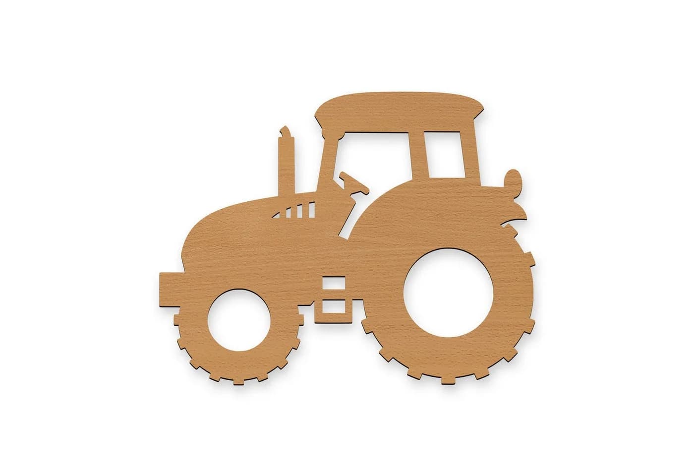 Namofactur LED Nachtlicht Traktor Wandlampe MDF Holz Warmweiß - Bild 2