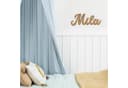 Namofactur Namensschild Mila Wanddeko MDF Holz Beige Bild 4