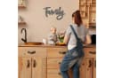 Namofactur 3D-Wandtattoo "Family" aus Holz Grau Bild 2