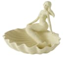 BOLTZE Vogeltränke Romantische 2er Set Meerjungfrauen Kunstharz Beige Bild 3