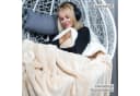 Basisstoff Wohndecke Cloudy Kuscheldecke mit Ecktasche Polyester Bild 5