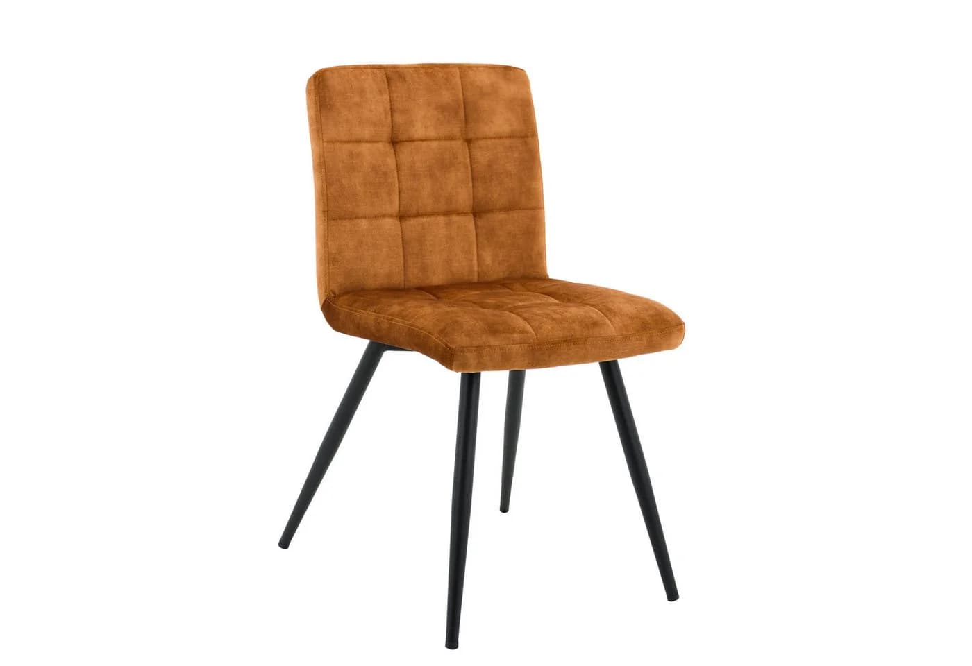 LC Home Esszimmerstuhl Barnet Samt Senfgelb Modern - Bild 2