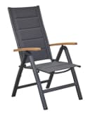 LC Garden Klappsessel Unicamo Anthrazit Aluminium Bild 2