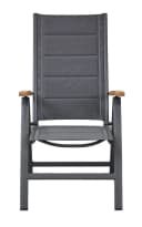 LC Garden Klappsessel Unicamo Anthrazit Aluminium Bild 4