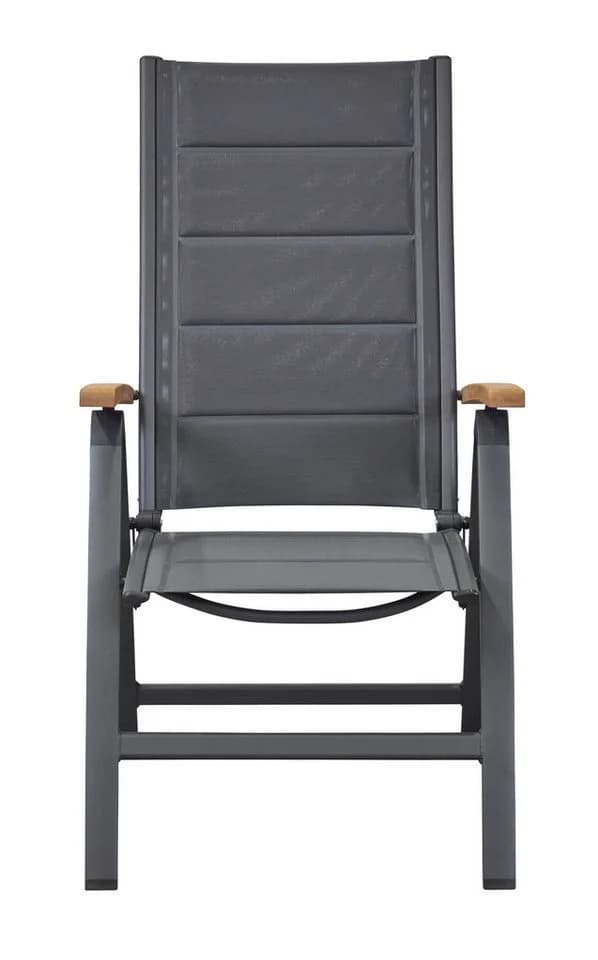 LC Garden Klappsessel Unicamo Anthrazit Aluminium - Bild 4