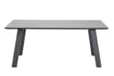 LC Garden Sunrest Esstisch Aluminium Glaskeramik Grau Betonoptik Bild 3