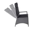LC Garden Keramo Gartenstuhl Grau Aluminium Bild 5