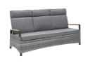 LC Garden Gartensofa Keramo 3er Sofa grau-mix Aluminium Teak Bild 2