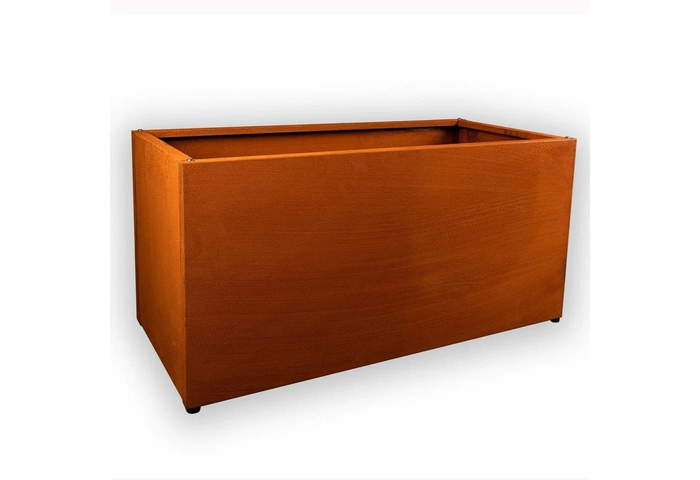 Köhko Pflanzkübel Designer Hochbeet Cortenstahl Orange - Bild 2