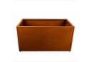 Köhko Pflanzkübel Designer Hochbeet Cortenstahl Orange Bild 3