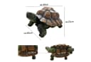 Köhko Gartenstecker Dekostein Schildkröte Polyresin Bild 3