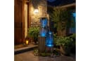 Köhko Gartenbrunnen mit LED Wasserfall Polyresin Bild 5