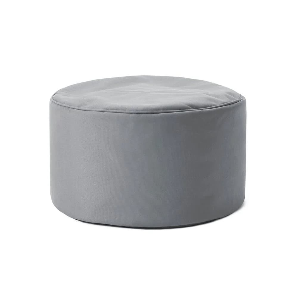 Lumaland Sitzsack Pouf Grau In- & Outdoor Hocker - Bild 2