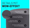 Lumaland Sitzsack Pouf Grau Indoor Outdoor 5 Jahre Garantie Bild 5