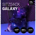 Lumaland Sitzsack Galaxy 380 l Weltraum-Muster Bild 1