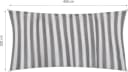 Lumaland Sonnensegel Grau/Weiß UV-Schutz 2x4m Bild 1