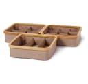 Lumaland Organizer 3er Set mit Bambusrahmen Taupe Bild 2